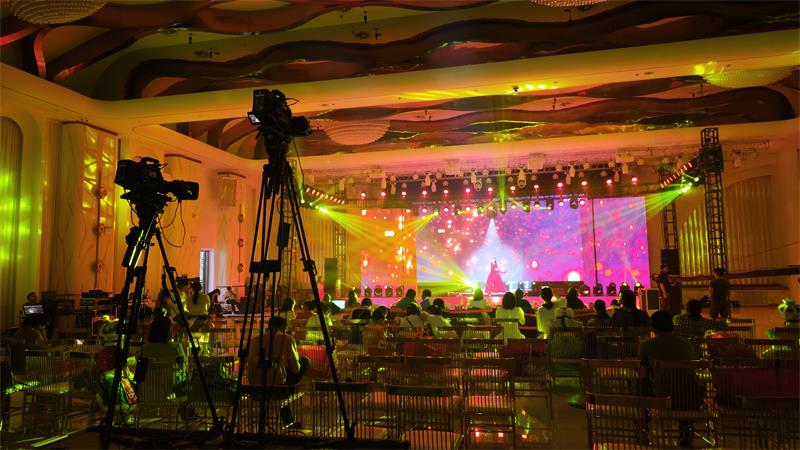 2023年6月为快乐阳光歌唱比赛提供拍摄制作服务